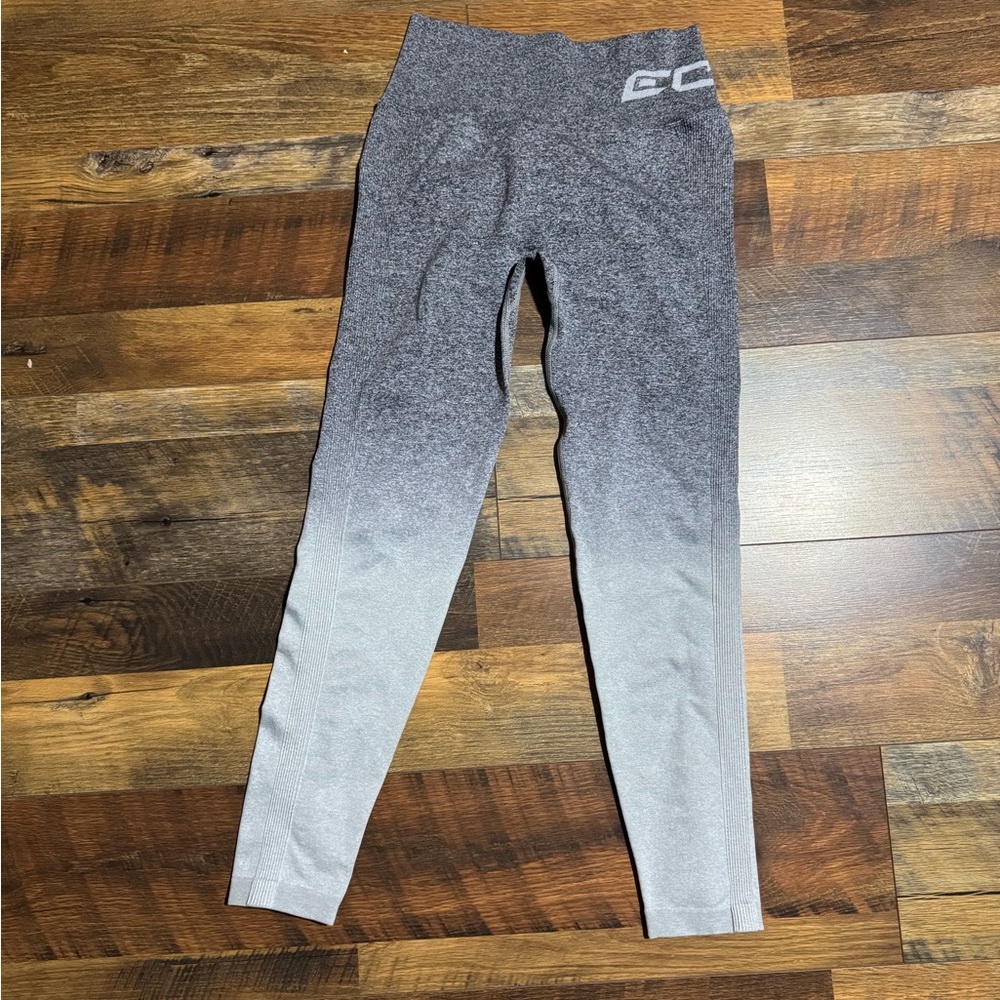 Kids Gray Gradient Leggings